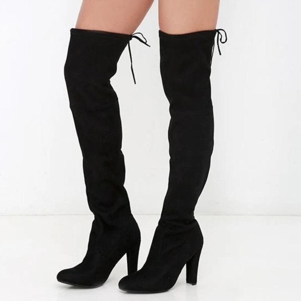 Steve Madden Gorgeous over the knee boots 10